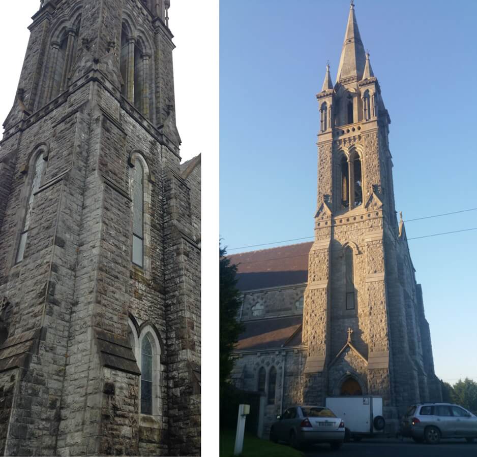 Church Before After